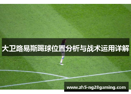 大卫路易斯踢球位置分析与战术运用详解 大卫路易斯踢球位置分析与战术运用详解