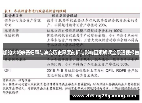 加的夫城联赛归属与演变历史深度剖析与影响因素解读全景透视报告
